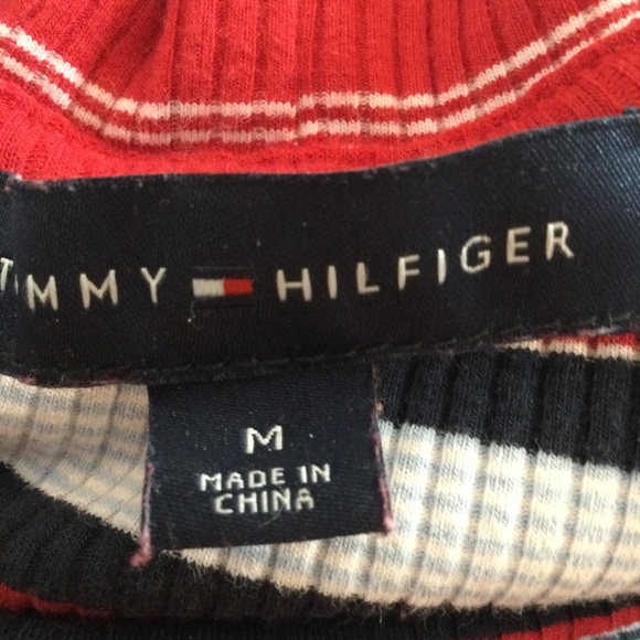 - Womens Tommy Hilfiger turtleneck shirt. Med - Picture 4 of 8